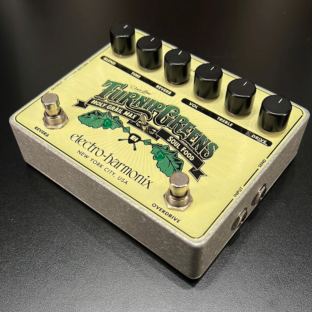 Pedale Multi-Effetto Electro Harmonix Turnip Greens - Overdrive Soul Food E Riverbero Holy Grail Max - Foto 12