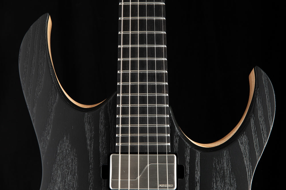 ギター Mayones Duvell Elite Gothic 6 Mayones Duvell Elite 6 Gothic Monolith Black