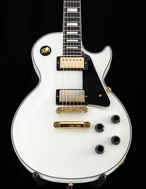 Used Gibson Custom Shop Les Paul Custom Alpine White