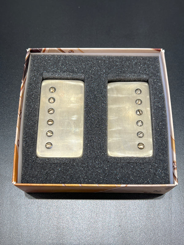 Bare Knuckle Pickups PolyPAF Adam ‘Nolly’ Getgood Signature Humbucker Set Aged Raw Nickel