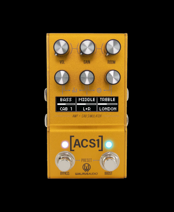 Walrus Audio Mako Series MKII: ACS1 Amp + Cab Simulator Walrus Audio Mako Series MKII: ACS1 Amp + Cab Simulator