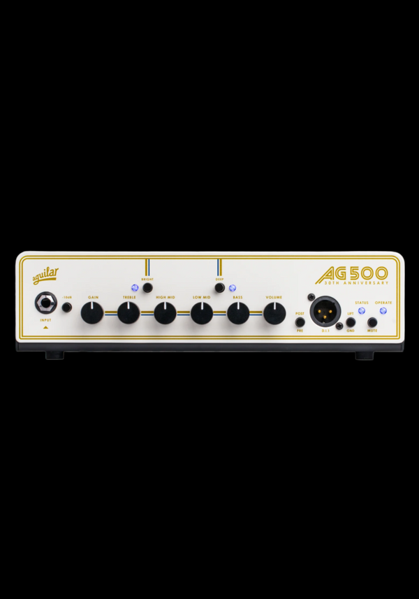 Aguilar AG500 V2 500-watt Bass Amplifier Head 30th Anniversary Edition