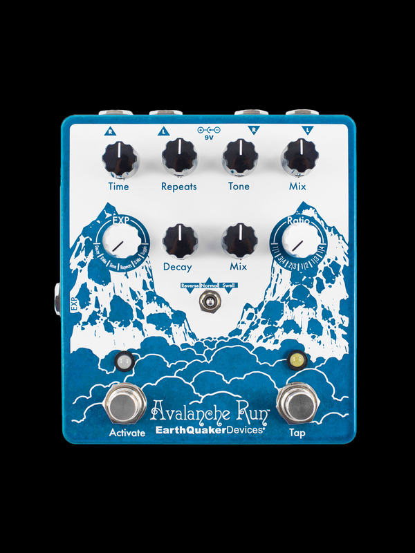 Earthquaker Devices Avalanche Run Stereo Reverb & Delay with Tap Tempo Earthquaker Devices Avalanche Run Stereo Reverb & Delay with Tap Tempo