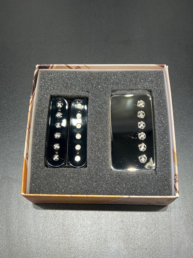 Bare Knuckle Pickups The Mule Humbucker Set Nickel/Uncovered