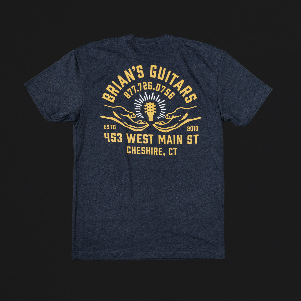 Brian's Guitars T-Shirts | Guitar Shop Merch | Guitar Shop Apparel