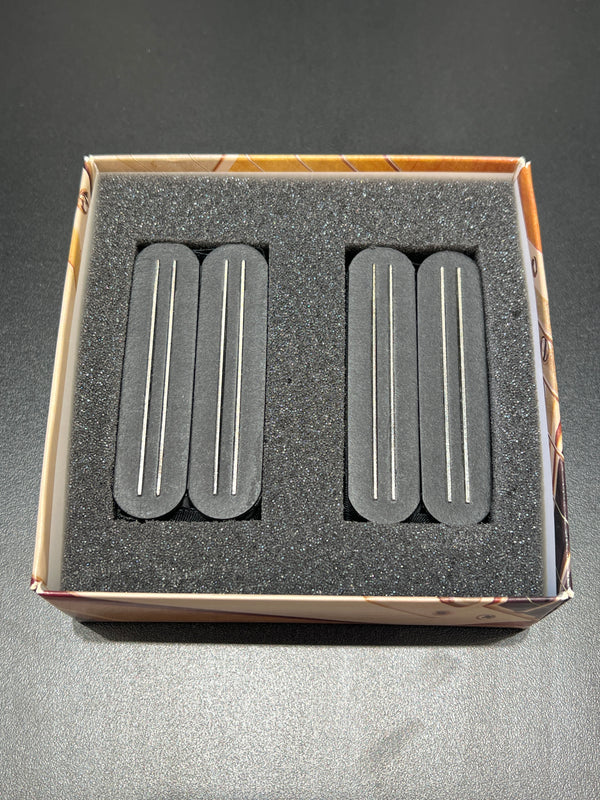 Bare Knuckle Pickups Halcyon 7 Mike Stringer Signature Humbucker Set Black Fibreboard