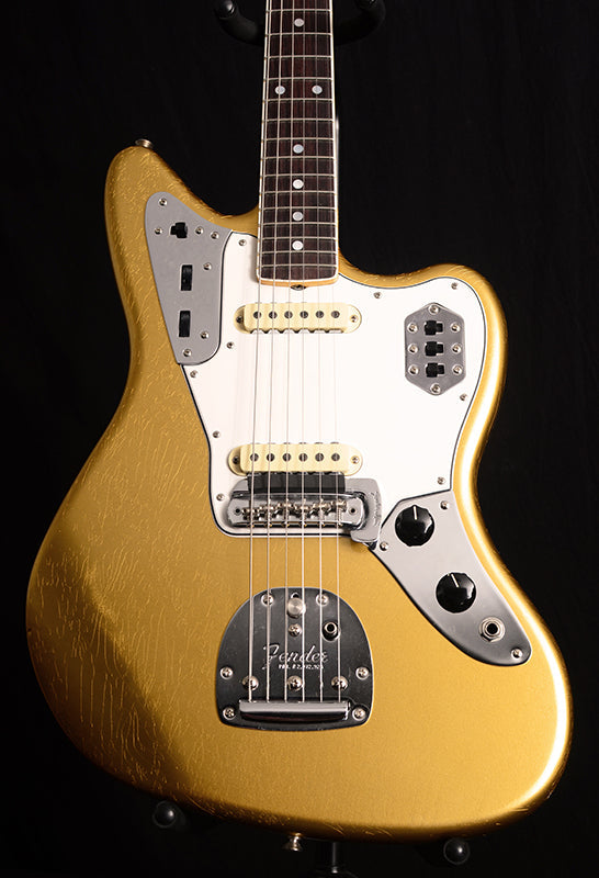 Fender Custom Shop 1964 Jaguar Lush Closet Classic Aged Aztec Gold-Electric Guitars-Brian's Guitars