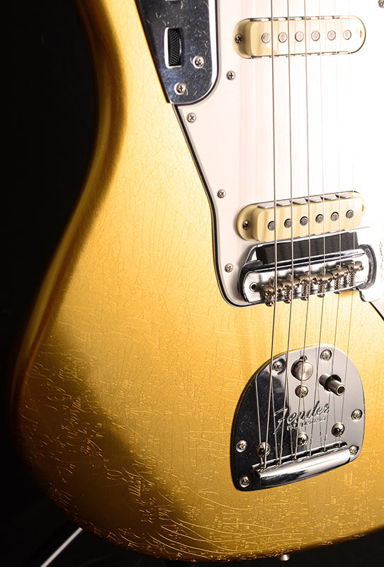 Fender Custom Shop 1964 Jaguar Lush Closet Classic Aged Aztec Gold-Electric Guitars-Brian's Guitars