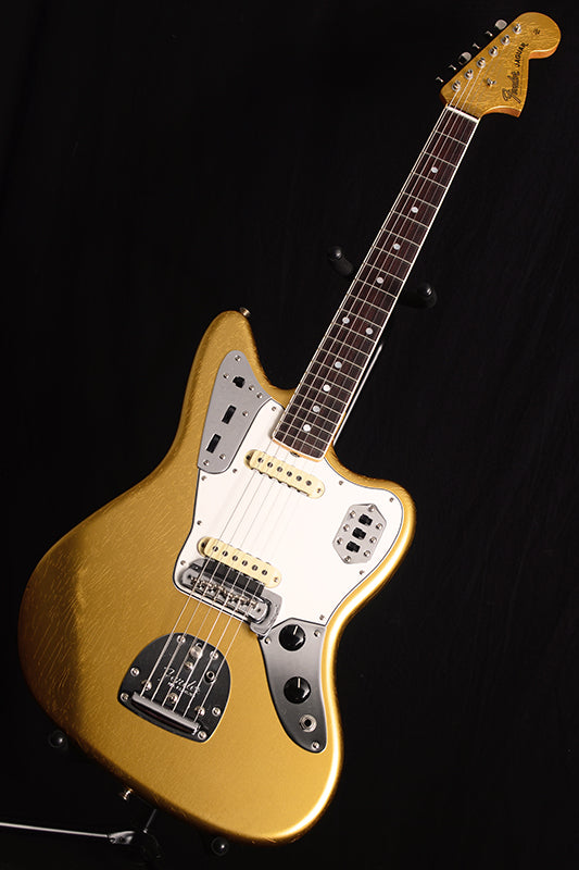 Fender Custom Shop 1964 Jaguar Lush Closet Classic Aged Aztec Gold-Electric Guitars-Brian's Guitars