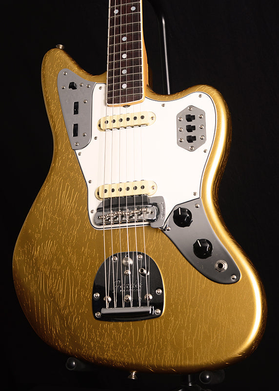 Fender Custom Shop 1964 Jaguar Lush Closet Classic Aged Aztec Gold-Electric Guitars-Brian's Guitars