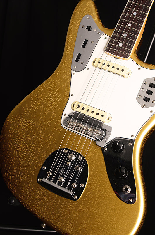 Fender Custom Shop 1964 Jaguar Lush Closet Classic Aged Aztec Gold-Electric Guitars-Brian's Guitars