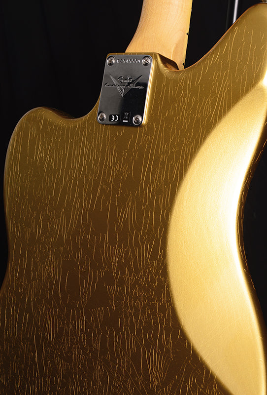 Fender Custom Shop 1964 Jaguar Lush Closet Classic Aged Aztec Gold-Electric Guitars-Brian's Guitars