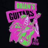 Brian's Guitars "Reaper" Black T-Shirt