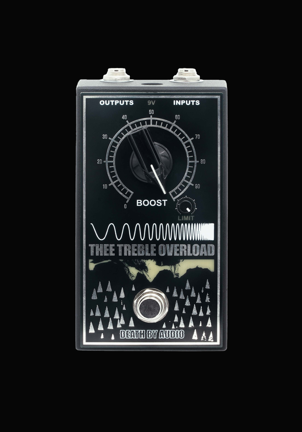 death pedals Death By Audio Thee Treble Overload Stereo Treble Boost Pedal