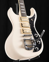 Dunable DE Gnarwhal Baritone White Bigsby