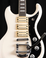 Dunable DE Gnarwhal Baritone White Bigsby
