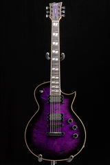 ESP USA Eclipse Quilt Maple Dark Purple Sunburst