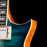 ESP USA Eclipse Quilted Maple Aqua Marine Sunburst