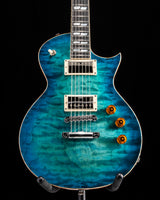 ESP USA Eclipse Quilted Maple Aqua Marine Sunburst
