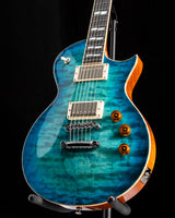ESP USA Eclipse Quilted Maple Aqua Marine Sunburst