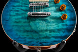 ESP USA Eclipse Quilted Maple Aqua Marine Sunburst