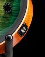 ESP USA Eclipse Flame Maple Dark Lime Sunburst