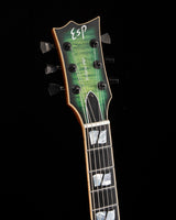 ESP USA Eclipse Flame Maple Dark Lime Sunburst