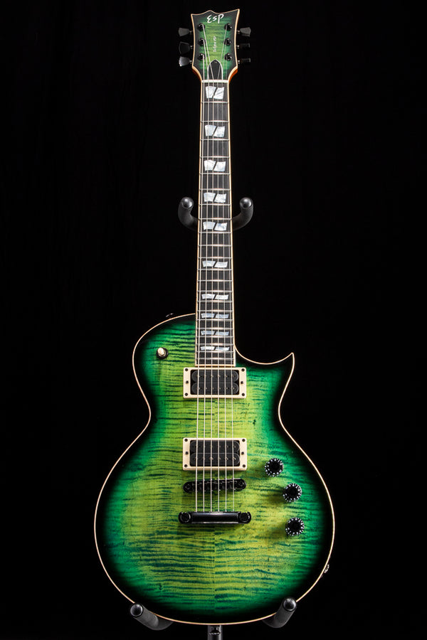 ESP　Eclipse SA ESP USA Eclipse Flame Maple Dark Lime Sunburst