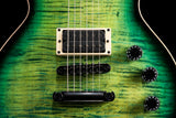 ESP USA Eclipse Flame Maple Dark Lime Sunburst
