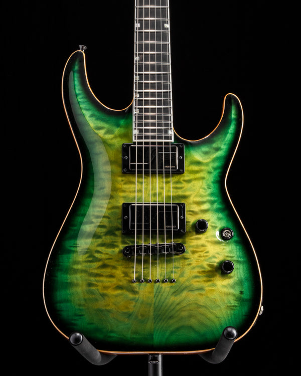 ESP USA Horizon-II Quilt Dark Lime Sunburst