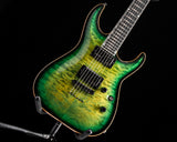 ESP USA Horizon-II Quilt Dark Lime Sunburst