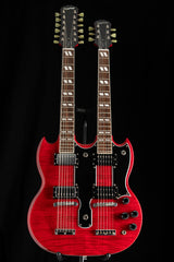 Used Epiphone Limited Edition G-1275 Double Neck Cherry