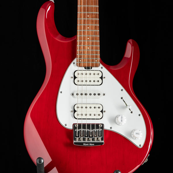 美品！Musicman Silhouette HSH Hardtail ErnieBallSilhouetteRed98729-