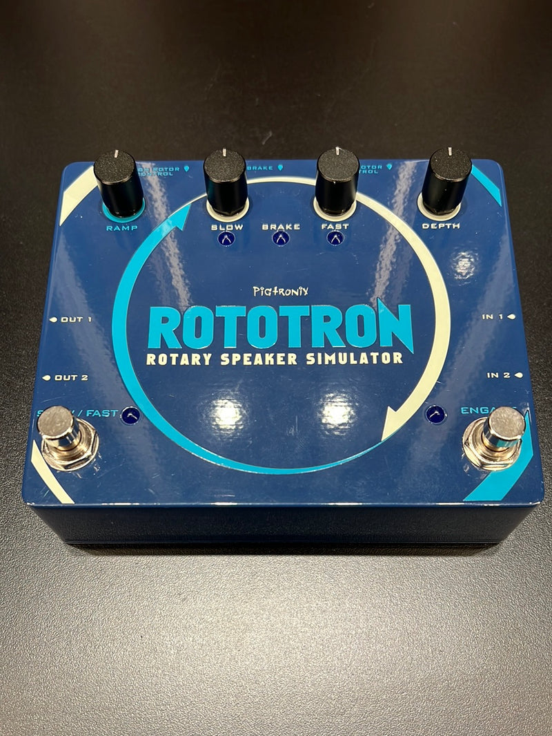 Used Pigtronix Rototron Rotary Speaker Simulator Pedal