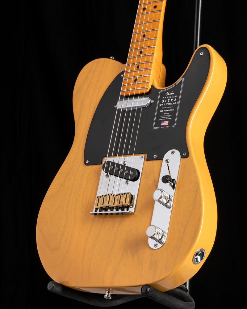 Fender American Ultra Luxe Vintage '50s Telecaster Butterscotch Blonde