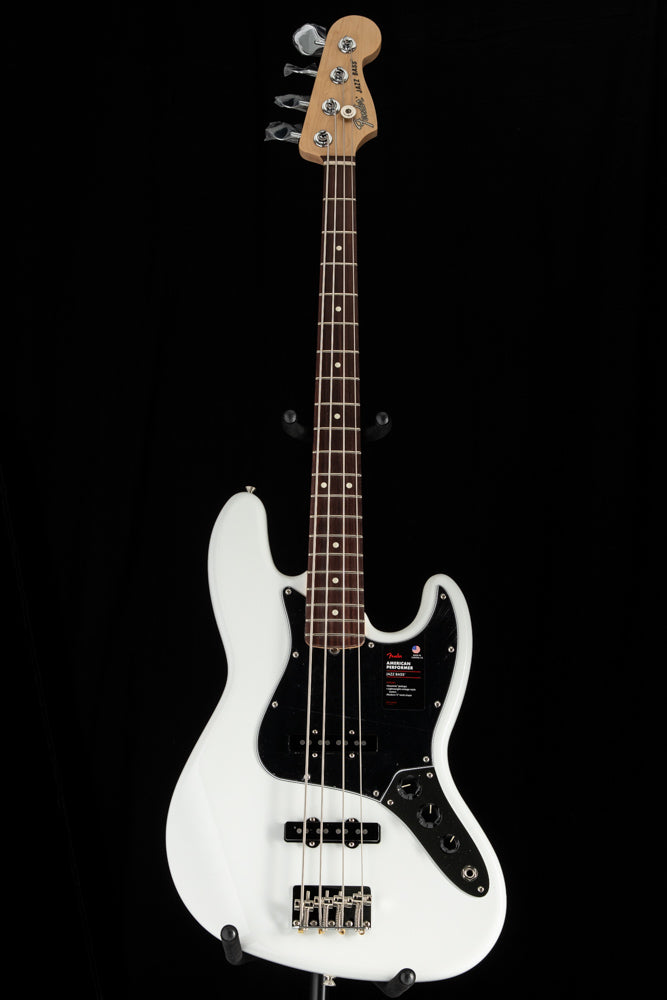 Bass White Color Instrument Fender American Performer Jazz Bass Arctic White