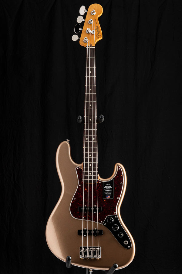 Fender American Professional Classic Jazz Bass Faded Faded Firemist Gold
