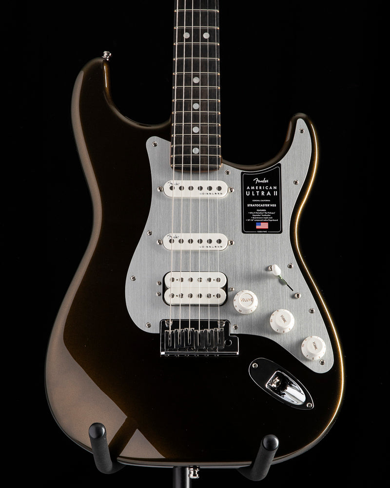 ギター Fender American Ultra StratocasterHSS Fender American Ultra II Stratocaster HSS Ebony Fingerboard