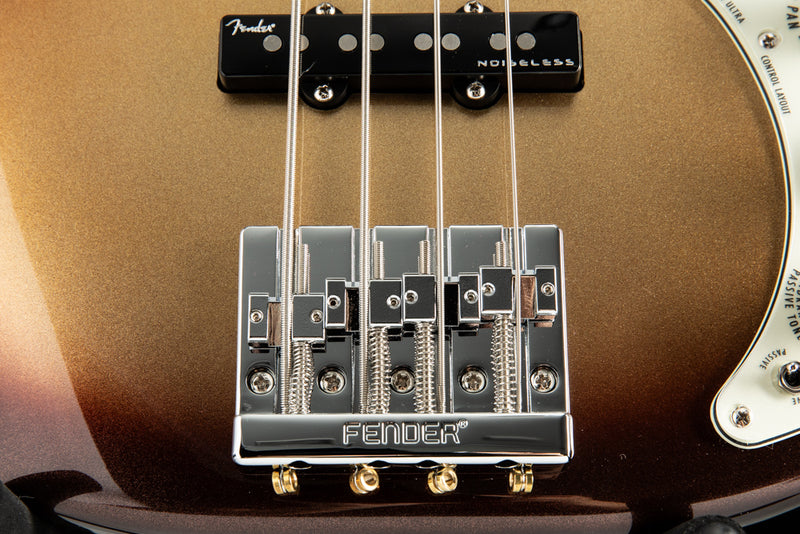 Fender American Ultra Precision Bass Mocha Burst