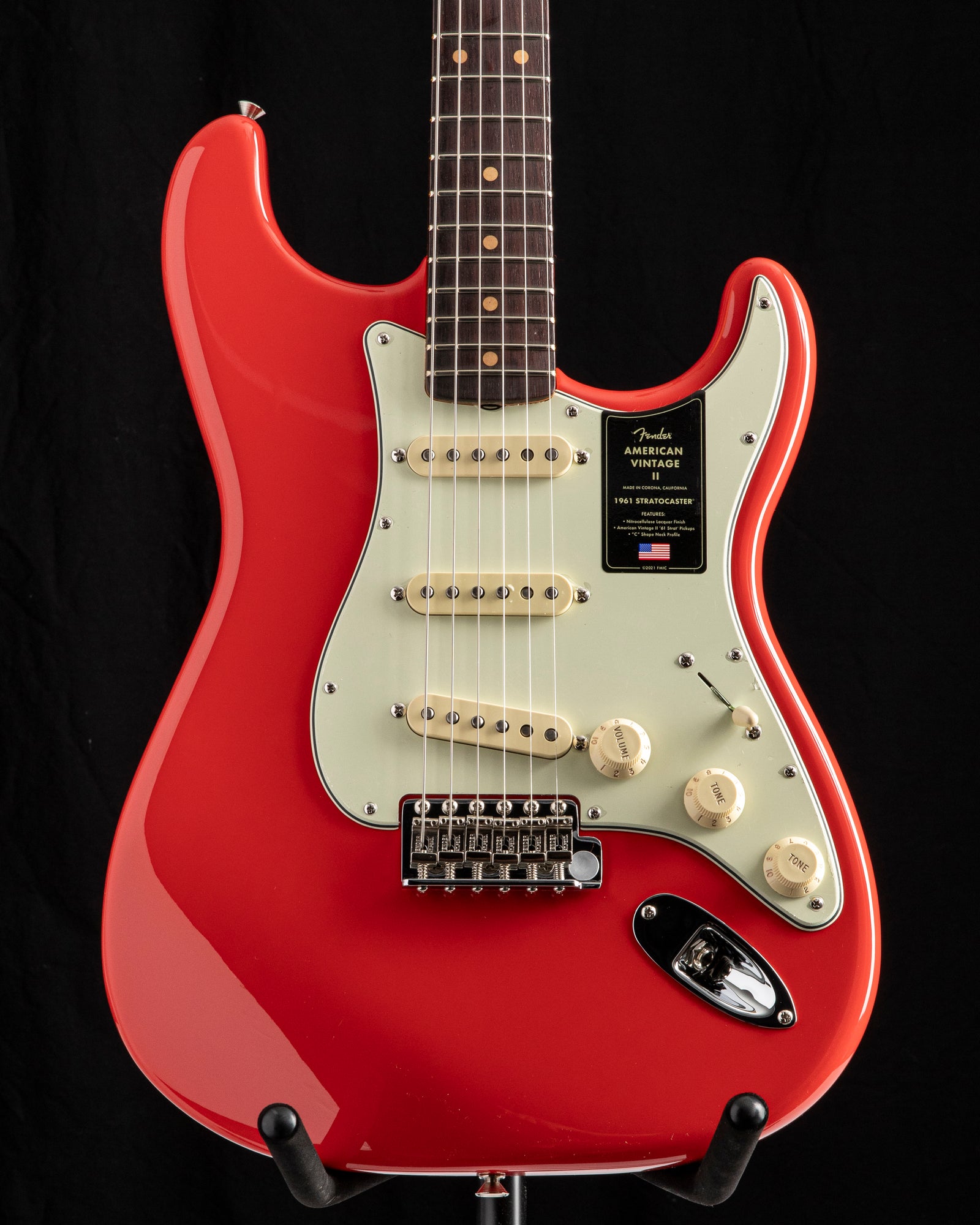 Fender American Vintage II 1961 Stratocaster Fiesta Red