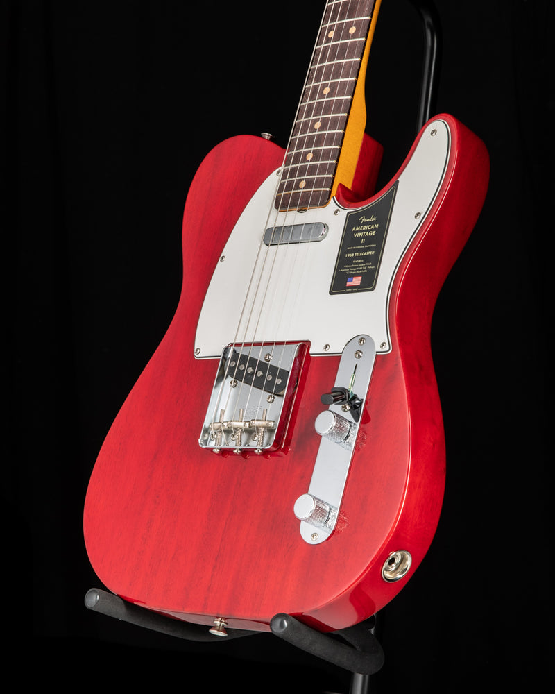 Fender American Vintage II 1963 Telecaster Crimson Red Transparent