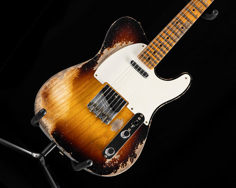 Fender Custom Shop 1950 Double Esquire Super Heavy Relic Wide Fade 2 Color Sunburst