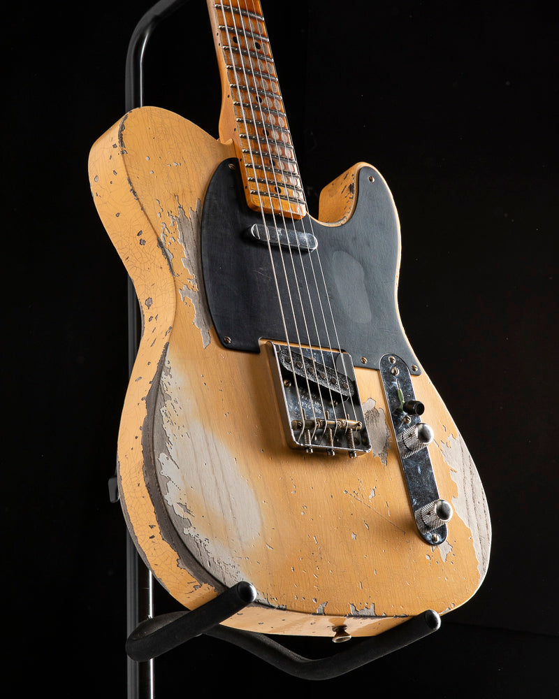 Fender Custom Shop '52 Telecaster Super Heavy Relic Aged Nocaster Blonde