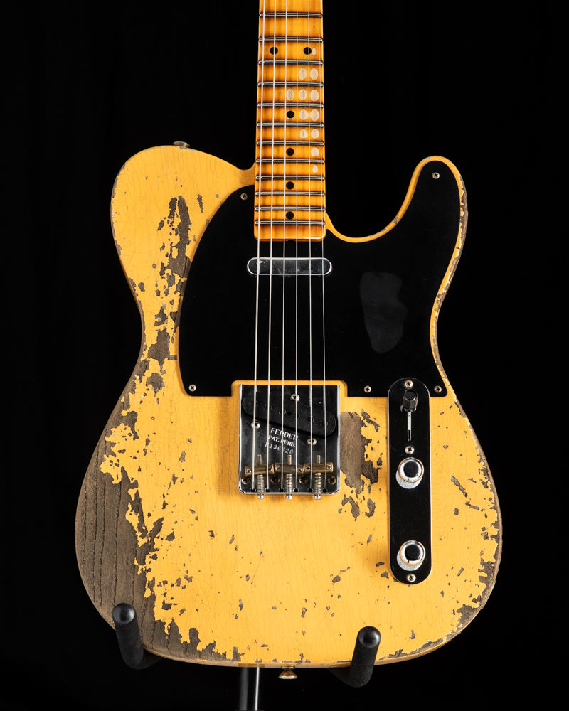 Fender Custom Shop Limited 1953 Super Heavy Relic Telecaster Aged Nocaster Blonde