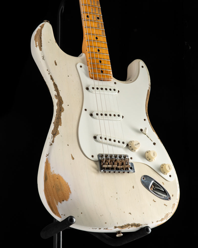 Used Fender 60th Anniversary Custom Shop '54 Stratocaster Heavy Relic White Blonde