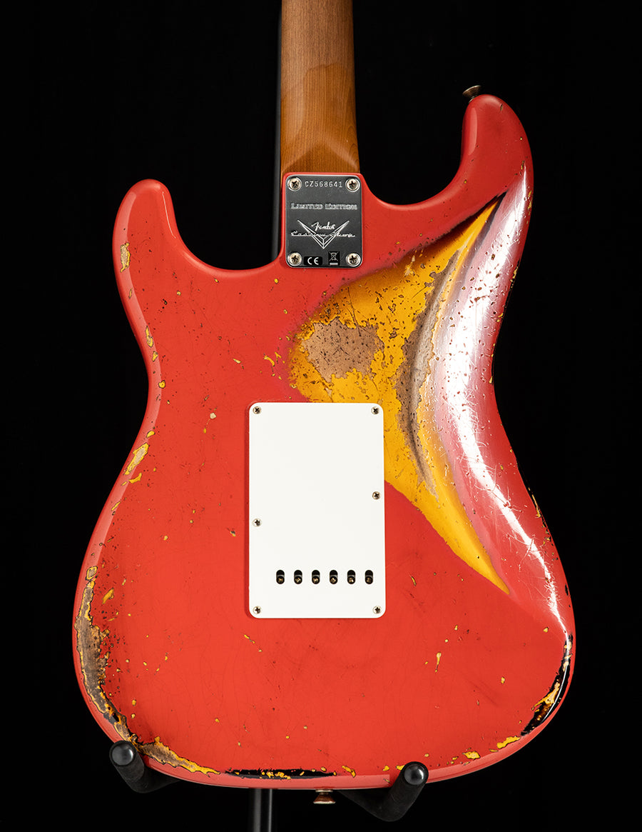 FenderCS61StratFiestaRedCZ5686