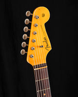 Fender Custom Shop '61 Strat Super Heavy Relic Aged Magenta Sparkle over 3-Color Sunburst