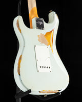 Used Fender Custom Shop 1961 Heavy Relic Stratocaster Super Faded Aged Sonic Blue/3 Color Sunburst