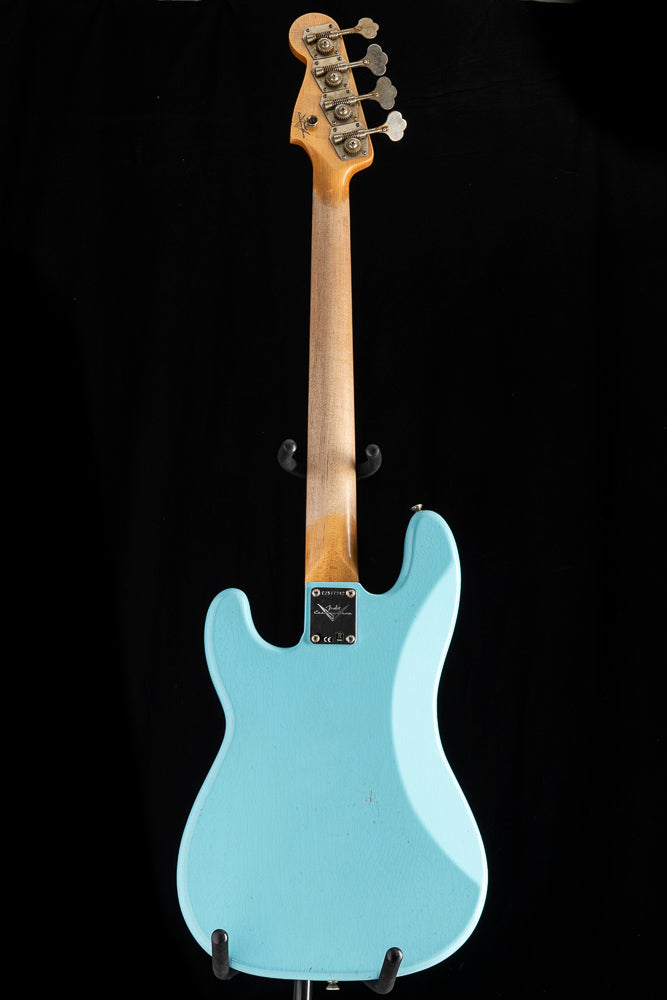 Fender Custom Shop '63 Precision Bass Journeyman Aged Daphne Blue