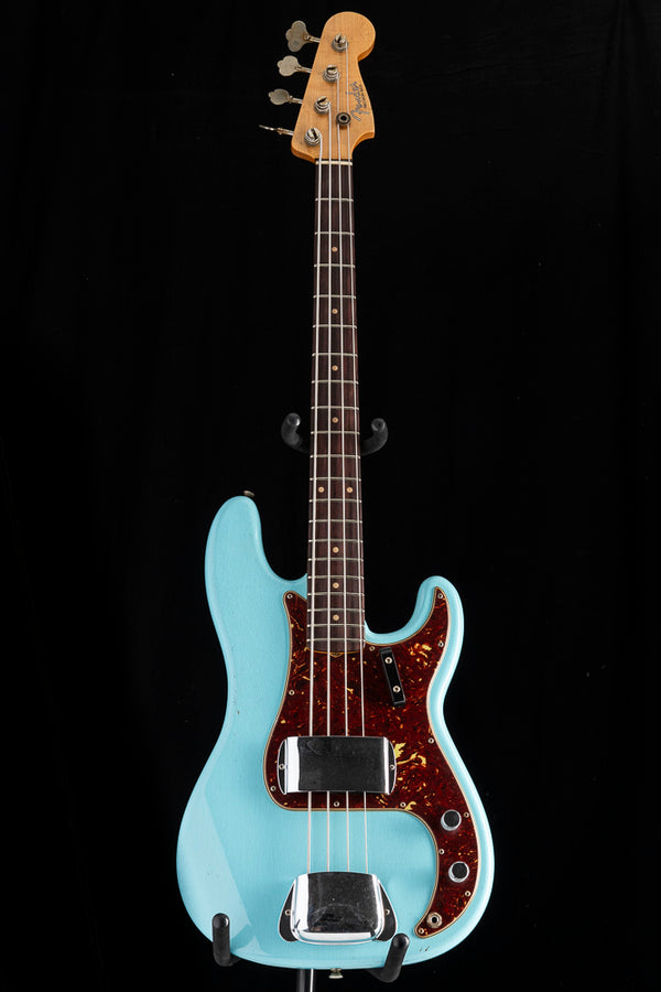 Fender Custom Shop '63 Precision Bass Journeyman Aged Daphne Blue